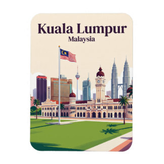 Merdeka-Platz, Kuala Lumpur, Malaysia Magnet