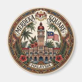 Merdeka Square Malaysia Magnet
