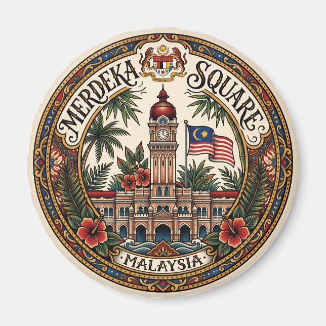 Merdeka Square Malaysia Magnet (Vorne)