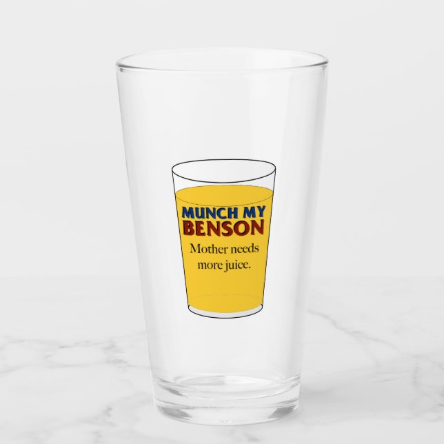 Mère a besoin de plus de verre de jus - Munch My B (Devant)