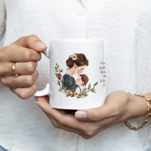 Mère Avec Bébé Garçon Café Mug Idée Cadeau Pour Ma