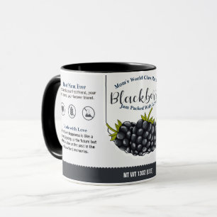Mère de classe mondiale Blackberry Love Jam Mug