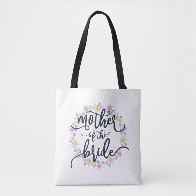 Mère de la calligraphie Mariage de la mariée| Sac  (Devant)