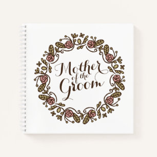 Mère de la chambre Élégante mariage   Carnet