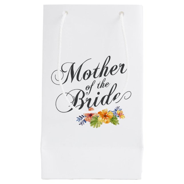 Mère de la jeune mariée épousant le sac de cadeau (Devant)
