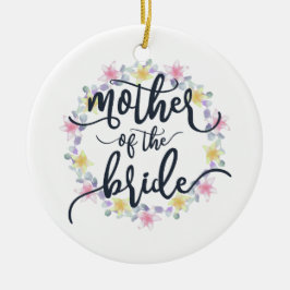 Mère de la Mariage mariée Calligraphie | Ornement