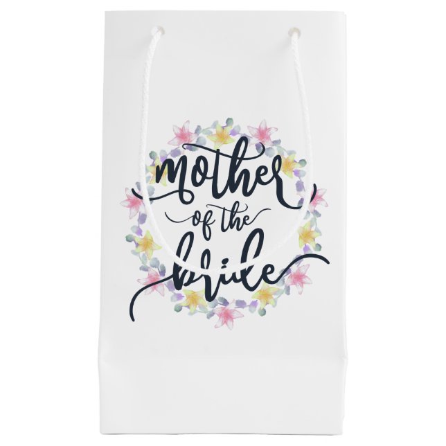 Mère de la mariée Calligraphie de mariage | Sac ca (Devant)
