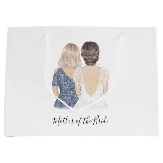 Mère de la mariée grand sac cadeau (Devant)