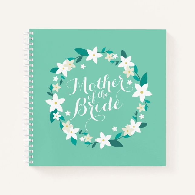 Mère de la mariée Mariage élégant | CARNET (Devant)