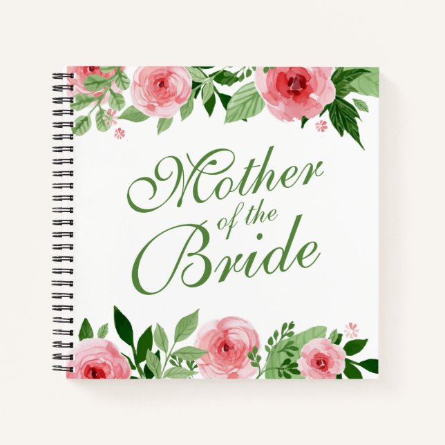 Mère de la mariée Mariage livre d'or (Devant)