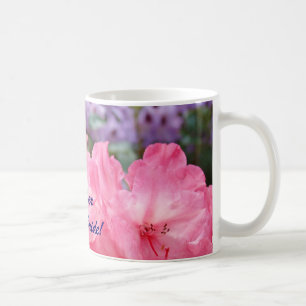 Mère de la mariée ! Tasse à café mug Rose Rhodies