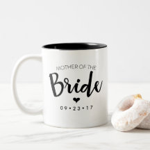 Mère de la Mug Mariée Personnalisez votre date