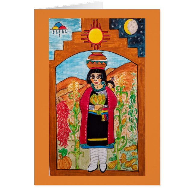 Mère de maïs - Créatrice et Vierge de la vie (Devant)