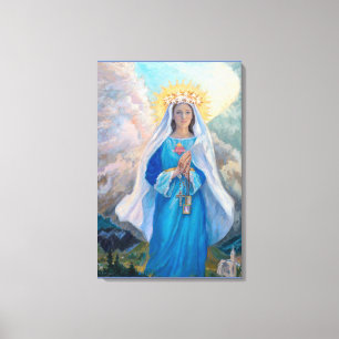 Mère de taille moyenne d'impression de toile de