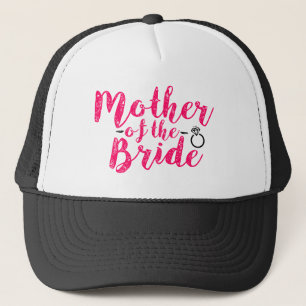 Mère du casquette des femmes de jeune mariée