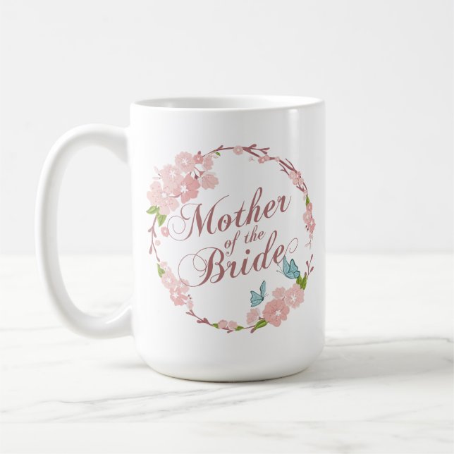 Mère du Mariage de mariée | Mug classique (Gauche)