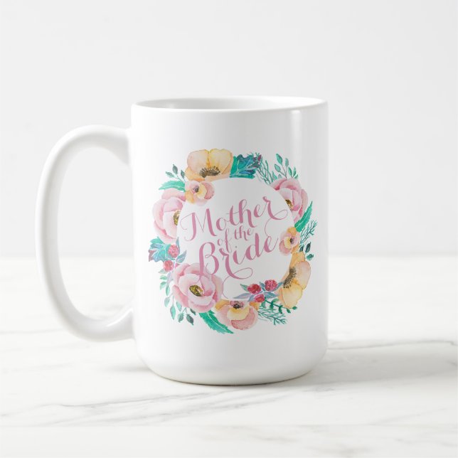 Mère du Mariage de mariée | Mug classique (Gauche)