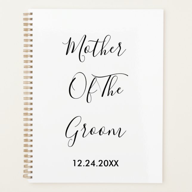 Mère Du Mariage Groom Simple Cadeau Favor (Devant)