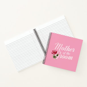 Mère du Marié Calligraphie de Mariage Cahier