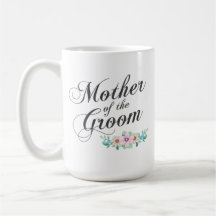 Mère du marié épousant la tasse classique de |