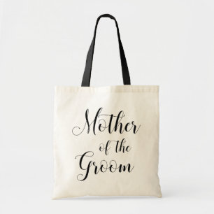 Mère du marié. Sac de mariage noir et blanc