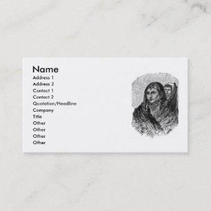 Mère et enfant Carte de visite