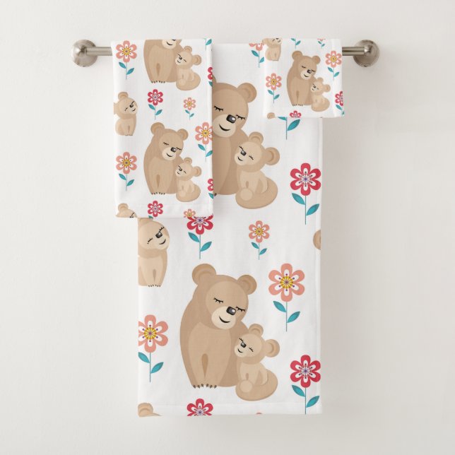 Mère lionne mignonne avec bébé Fête des mères (En situation)