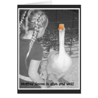 Mère l'oie est vivante et bien !