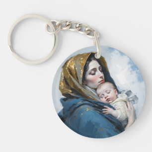 Mère Marie et bébé Jésus