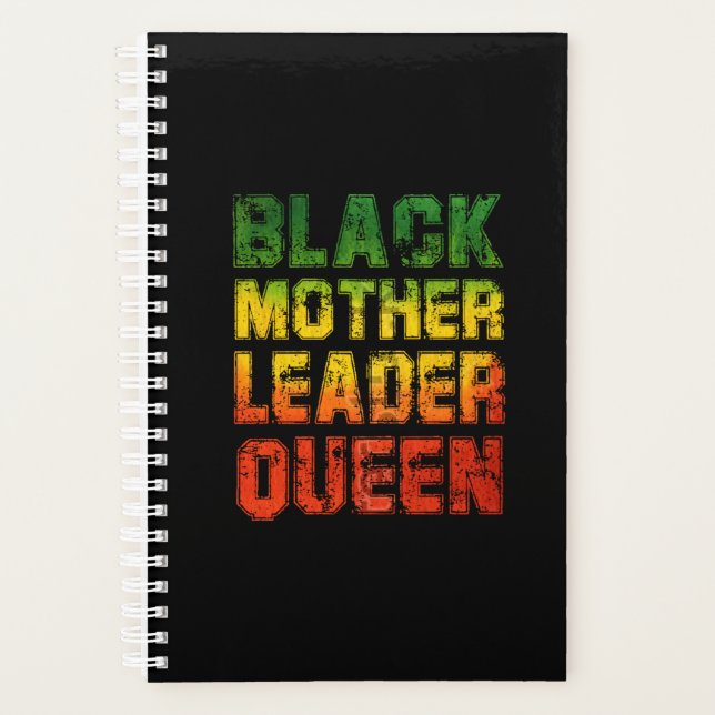 Mère noire chef Reine Mois de l'histoire des Noirs (Devant)