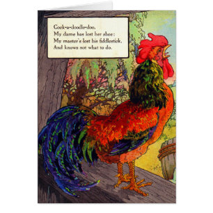 Mère Oie des années 1920 - coq