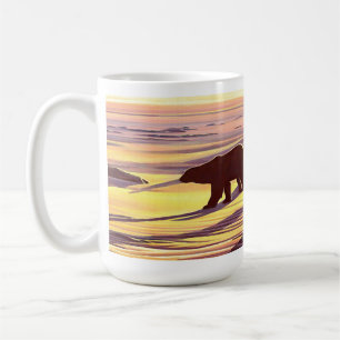 Mère Ours Coupes d'Art Mugs Ours Polaire Coupe et