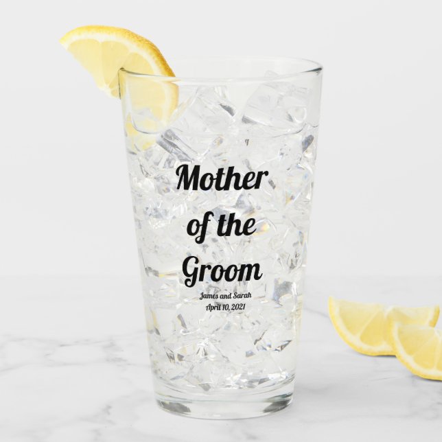 Mère personnalisée du verre de chambre (Devant glace)