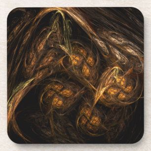 Mère Terre Abstrait Art Dessous de verre de liège