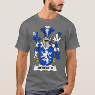 Meredith Coat of Arms Familienwappen T-Shirt