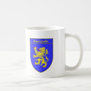 Meredith Wappen/Familienwappen Kaffeetasse