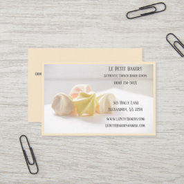 Merengue Bäckerei Bäckerei Konditorei Koch Visitenkarte