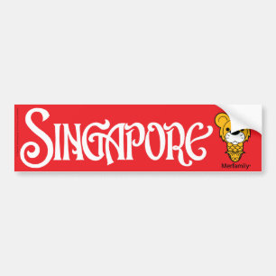Merfamily® SINGAPUR Autoaufkleber II