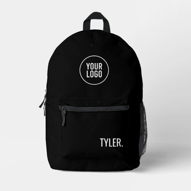 Merger für personalisierte Firmennamen Bedruckter Rucksack (Vorderseite)