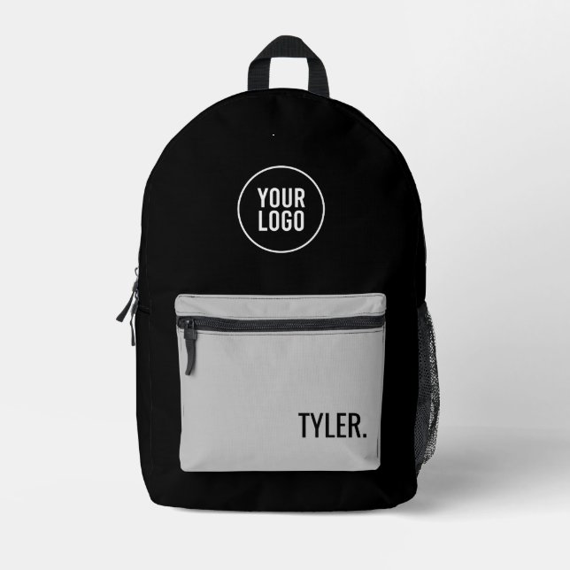 Merger für personalisierte Firmennamen Bedruckter Rucksack (Vorderseite)