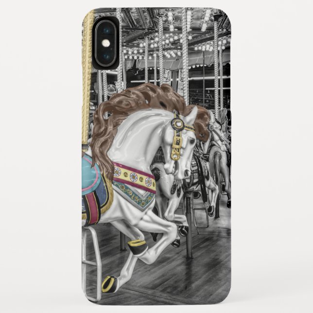 Mergo Round Carousel Case-Mate iPhone Hülle (Rückseite)