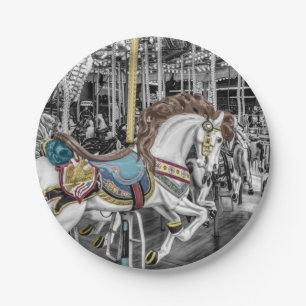 Mergo Round Carousel Pappteller
