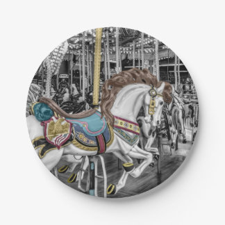 Mergo Round Carousel Pappteller