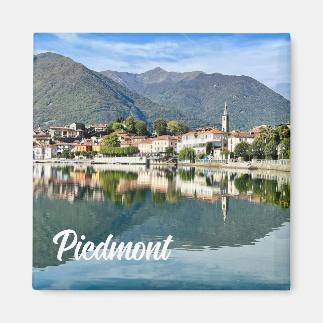 Mergozzo, Piemont, Italien Kühlschrankmagnet (Vorne)