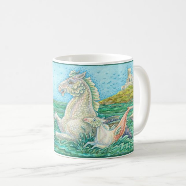 Merhorse Bay - Sea Horse Family MUG Imaginaire (Devant droit)
