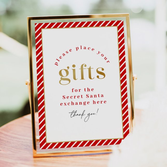MERI Christmas Party Secret Santa Gift Exchange Poster (Von Creator hochgeladen)