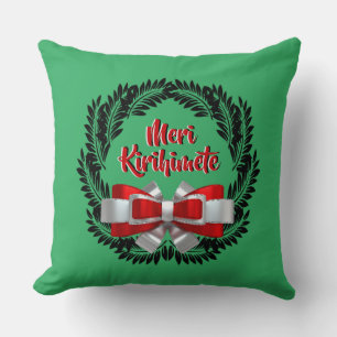 Meri Kirihimete Maori zu frohen Weihnachten Kissen