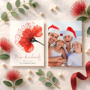 Meri Kirihimete Pōhutuka Foto NZ Weihnachten