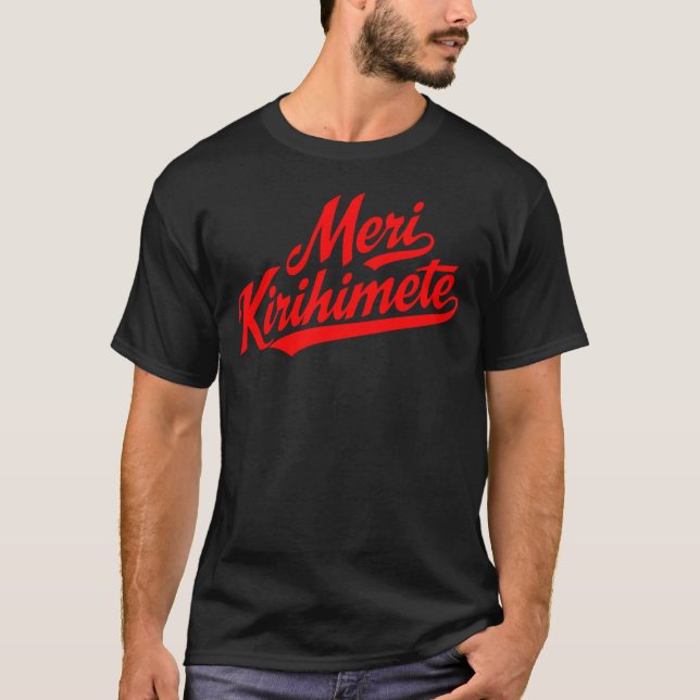 Meri Kirihimete T-Shirt (Devant)