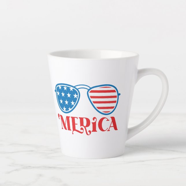 "Merica - 4. Juli Milchtasse (Rechts)